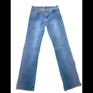 Vintage Tommy Jeans with stars on the butt